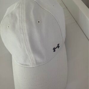 Under Armour White and Black Cap